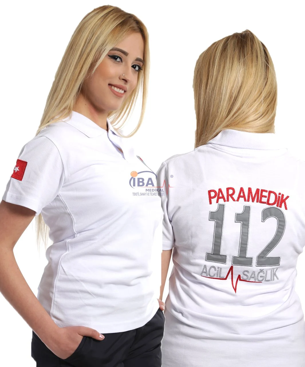 Paramedik%20Kısa%20Kol%20T-Shirt%20(Beyaz)