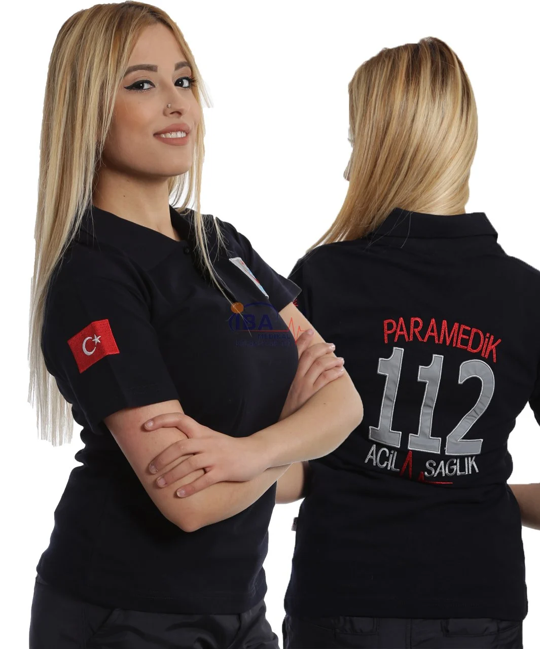 Paramedik%20Kısa%20Kol%20T-Shirt%20(Lacivert)