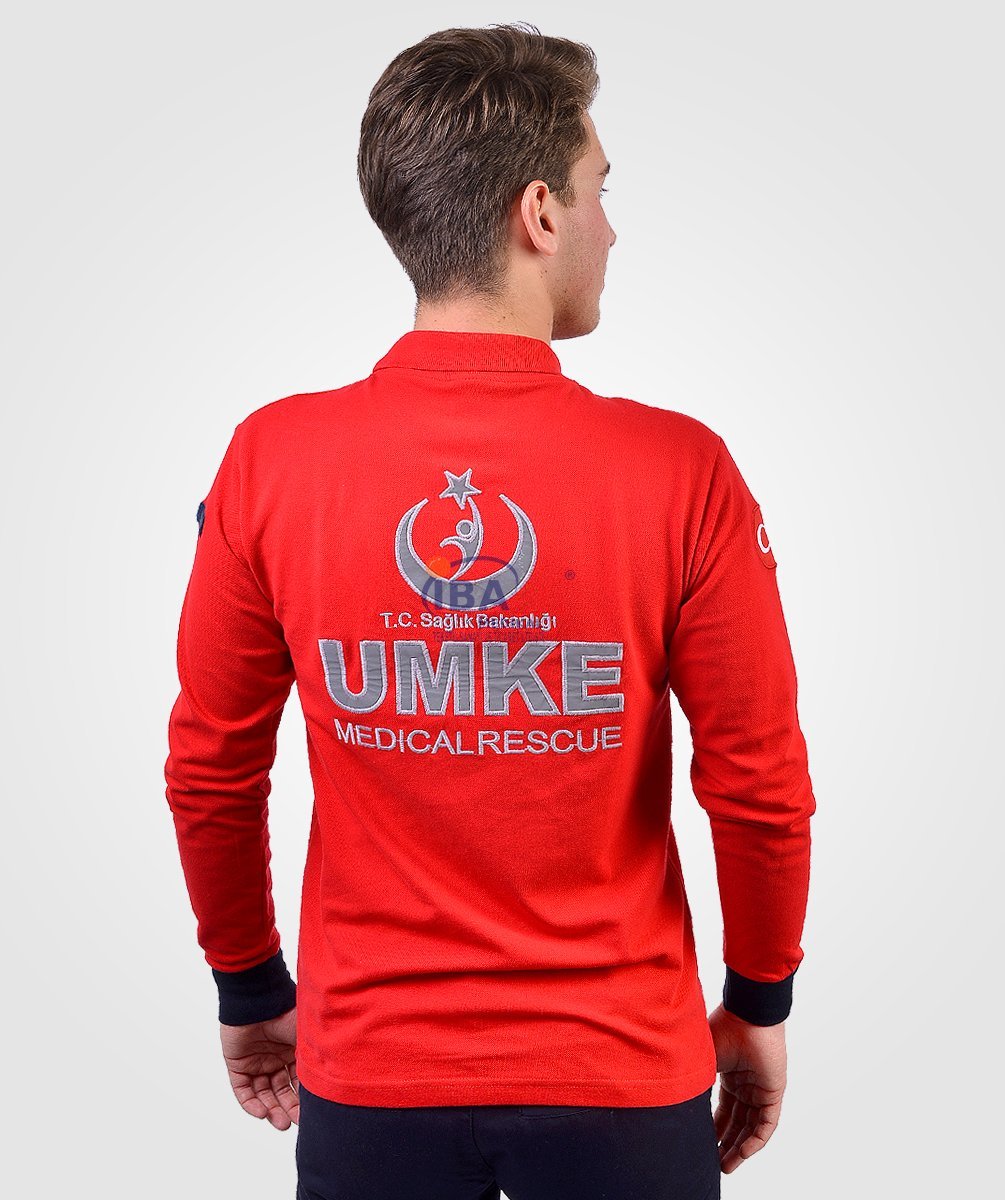 Yeni%20UMKE%20Polo%20Yaka%20Uzun%20Kol%20T-Shirt%20Kırmızı