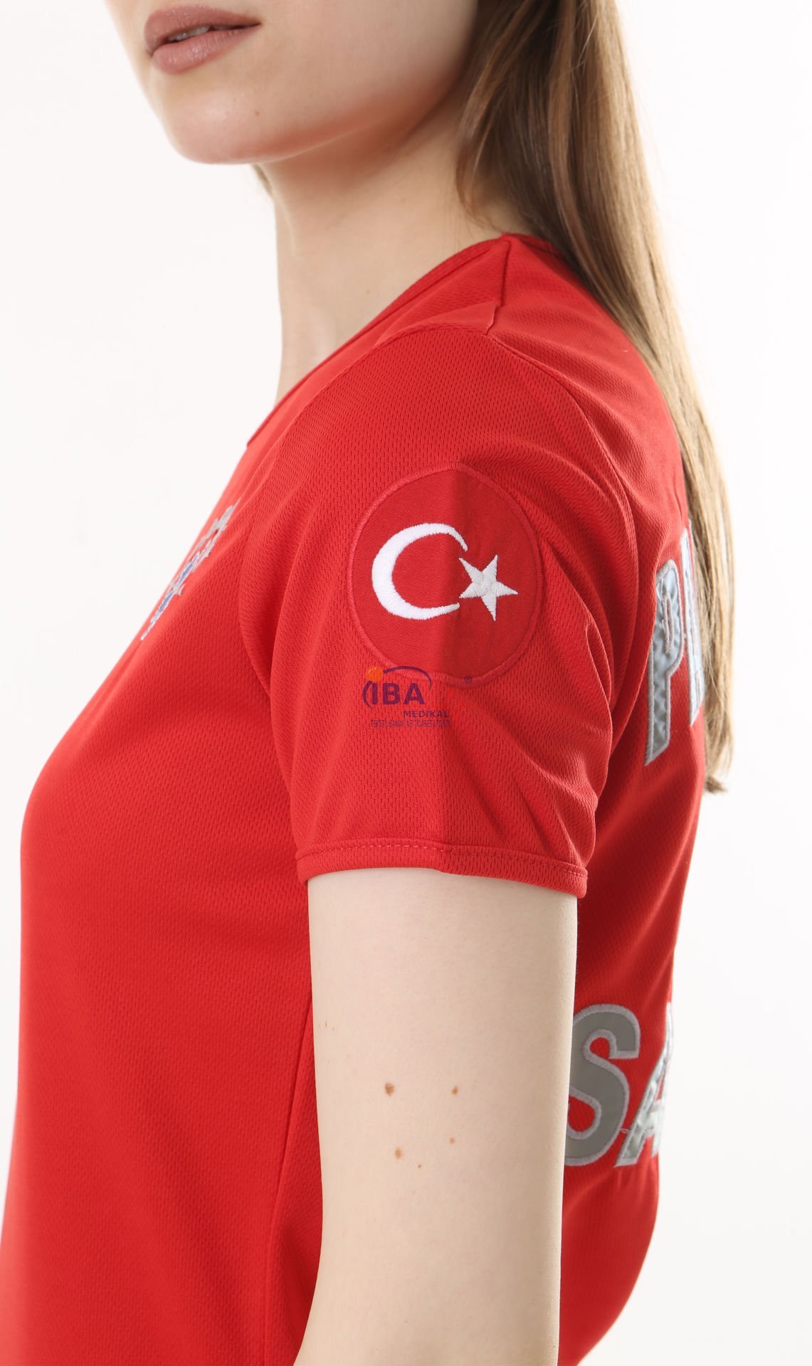 İ-SPORTİVE%20V%20Yaka%20Kısa%20Kol%20Paramedik%20Spor%20T-Shirt