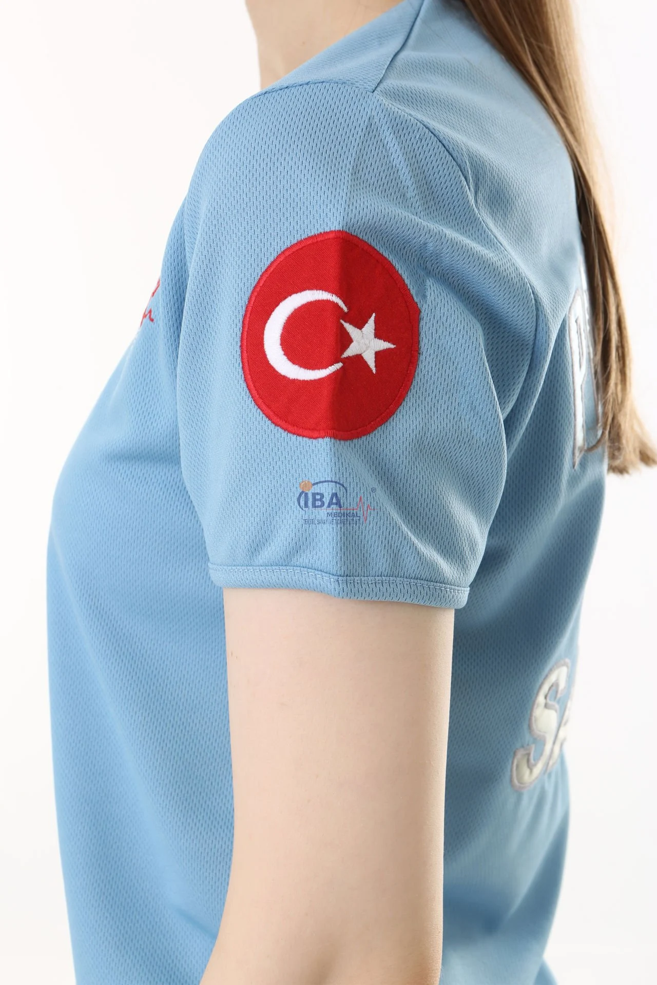 İ-SPORTİVE%20V%20Yaka%20Kısa%20Kol%20Paramedik%20Spor%20T-Shirt