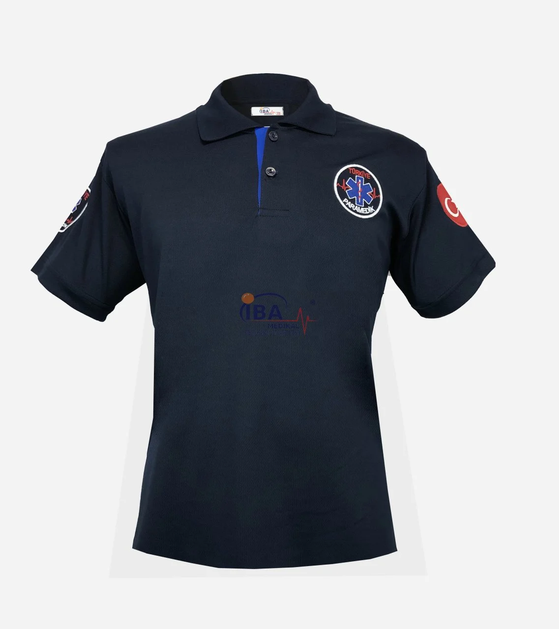 İ-SPORTİVE%20Polo%20Yaka%20Paramedik%20T-Shirt