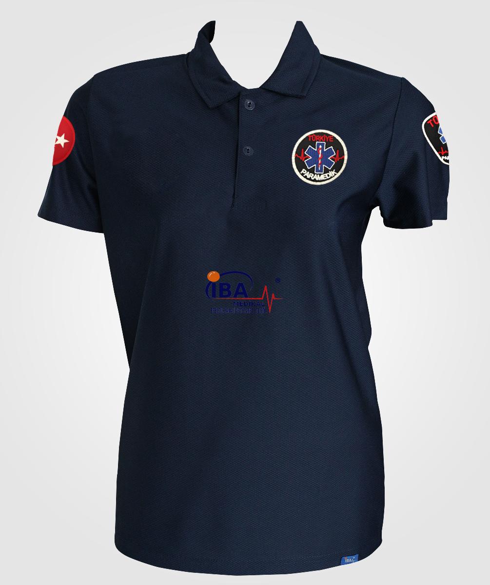 COMFORT%20Polo%20Yaka%20Kısa%20Kol%20Paramedik%20T-Shirt