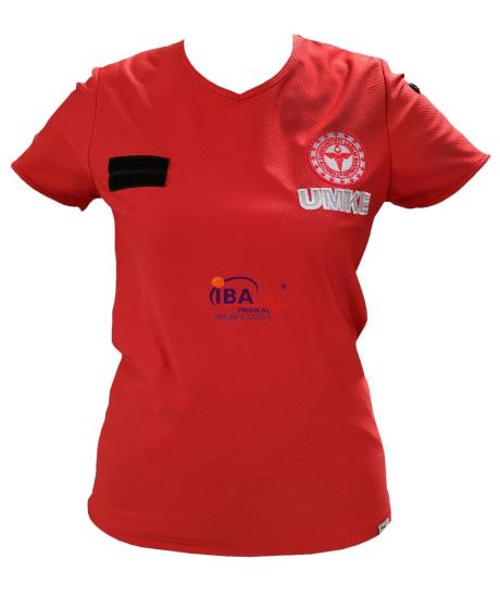 UMKE V Yaka Kısa Kol Spor T-Shirt